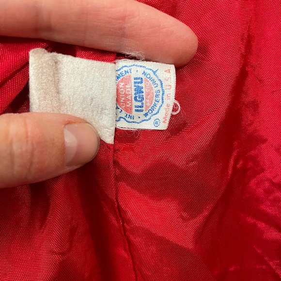 1960s Vintage Red Proglogue Jacket - Picture 6 of 9